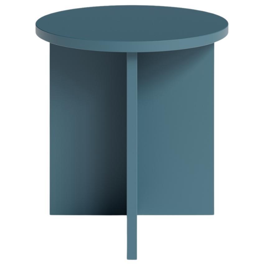 Světle modrý konferenční stolek MOJO MINIMAL 39