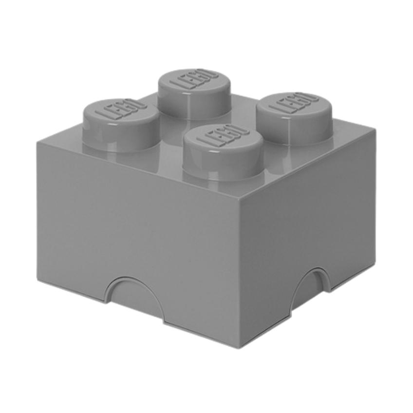 Šedý úložný box LEGO® Smart 25 x 25 cm