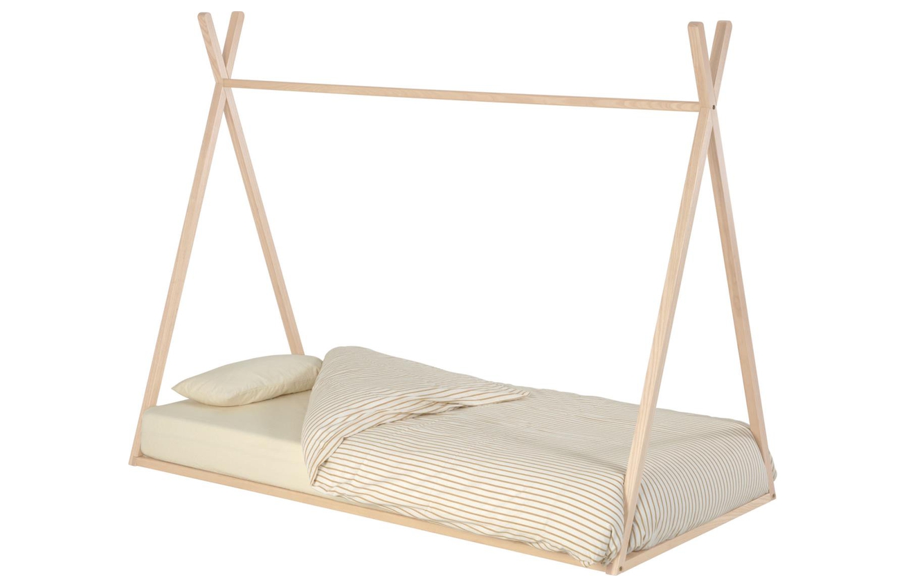 Kave Home Dřevěná dětská postel LaForma Maralis 90 x 190 cm