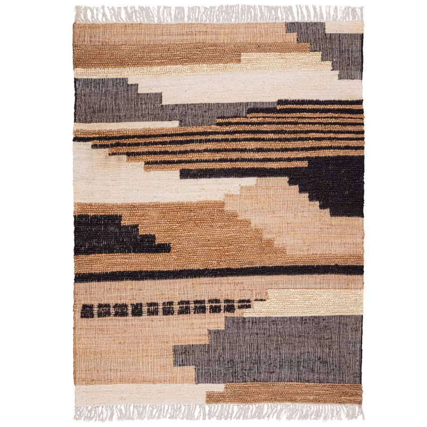 Hoorns Pestrobarevný jutový koberec Elan 170 x 240 cm