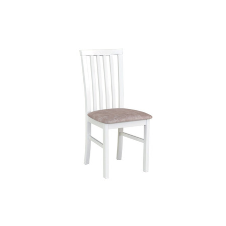 Jídelní židle MILANO 1 Bílá Tkanina 19B
