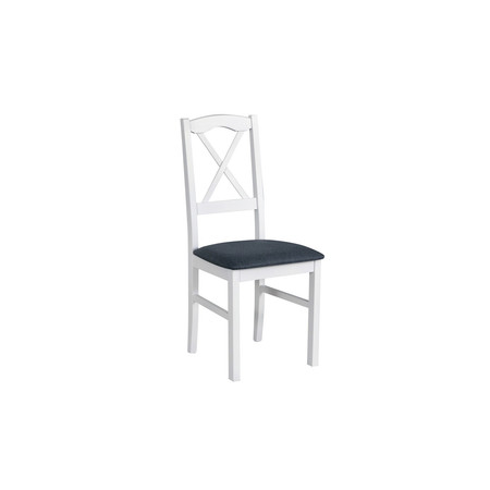 Jídelní židle NILO 11 Bílá Tkanina 37B