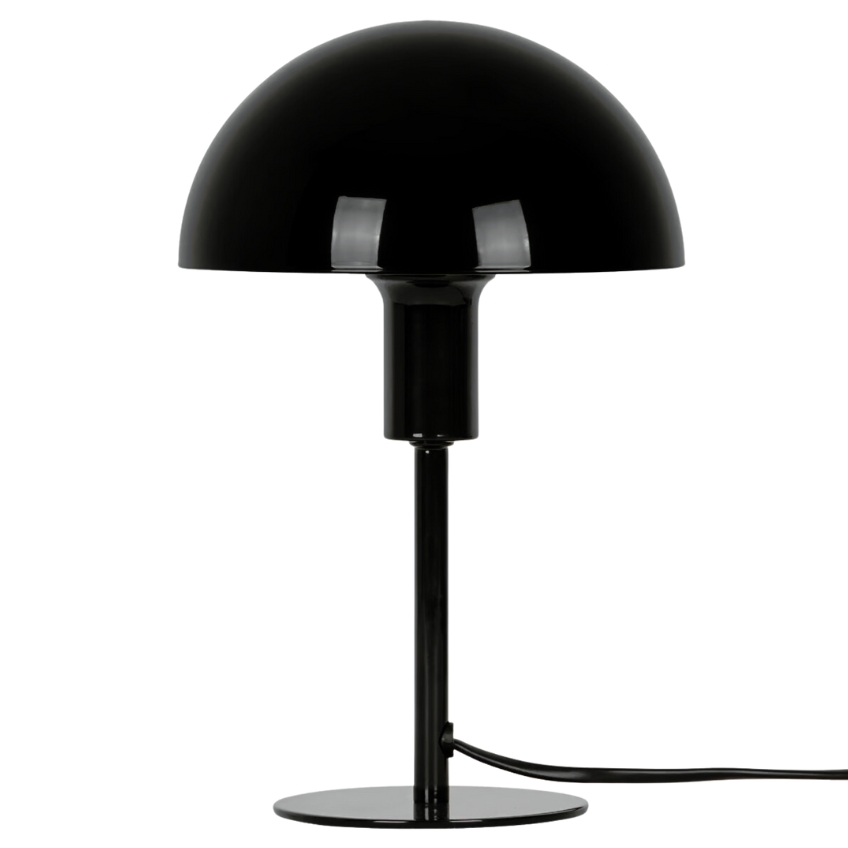 Nordlux Černá kovová stolní lampa Ellen Mini