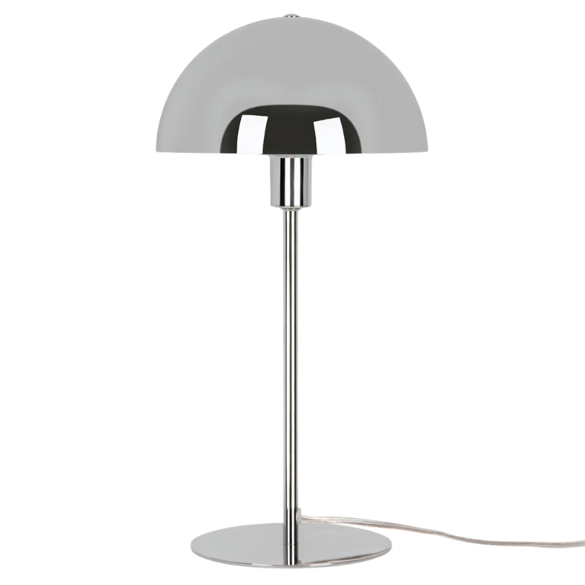 Nordlux Stříbrná kovová stolní lampa Ellen