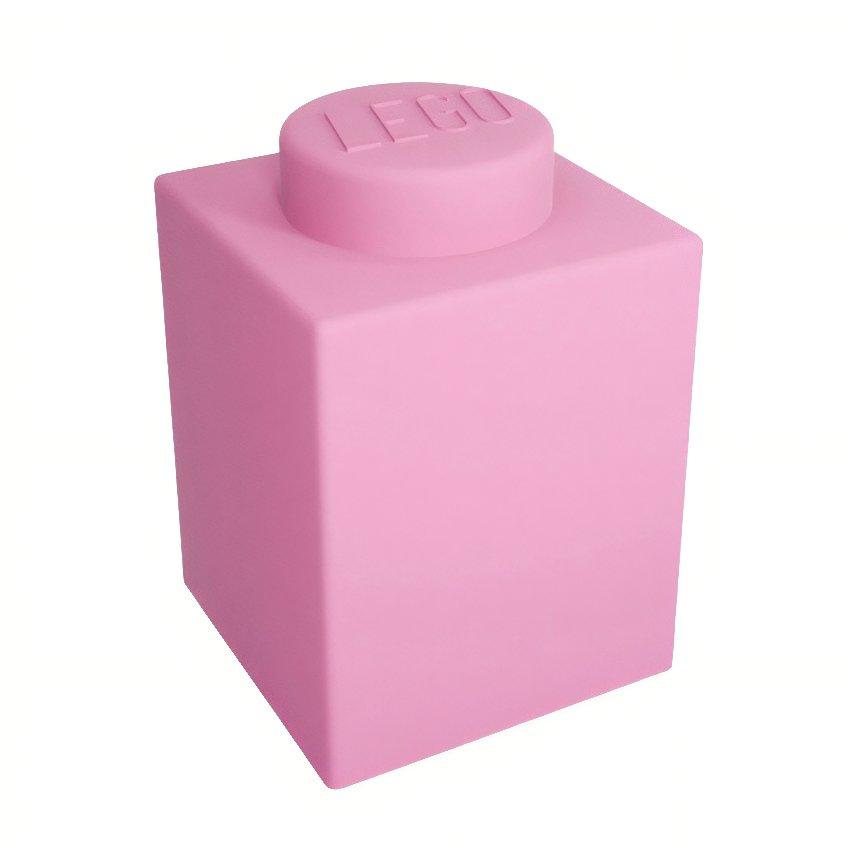 Růžové silikonové noční světlo LEGO® Classic 11