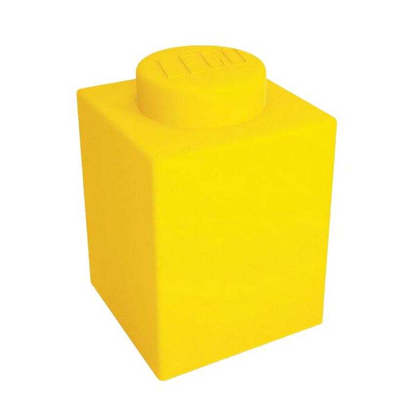 Žluté silikonové noční světlo LEGO® Classic 11
