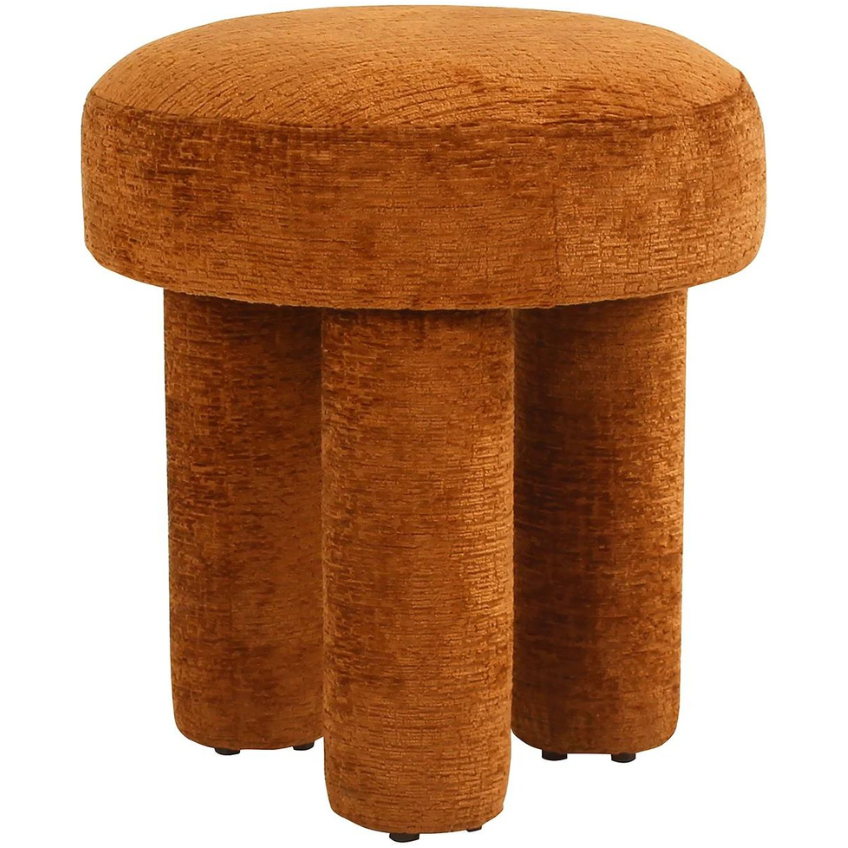 Hnědá čalouněná stolička Richmond Pommery 45 cm