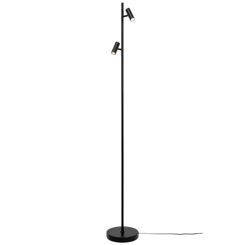 Nordlux Černá kovová stojací lampa Omari 141 cm
