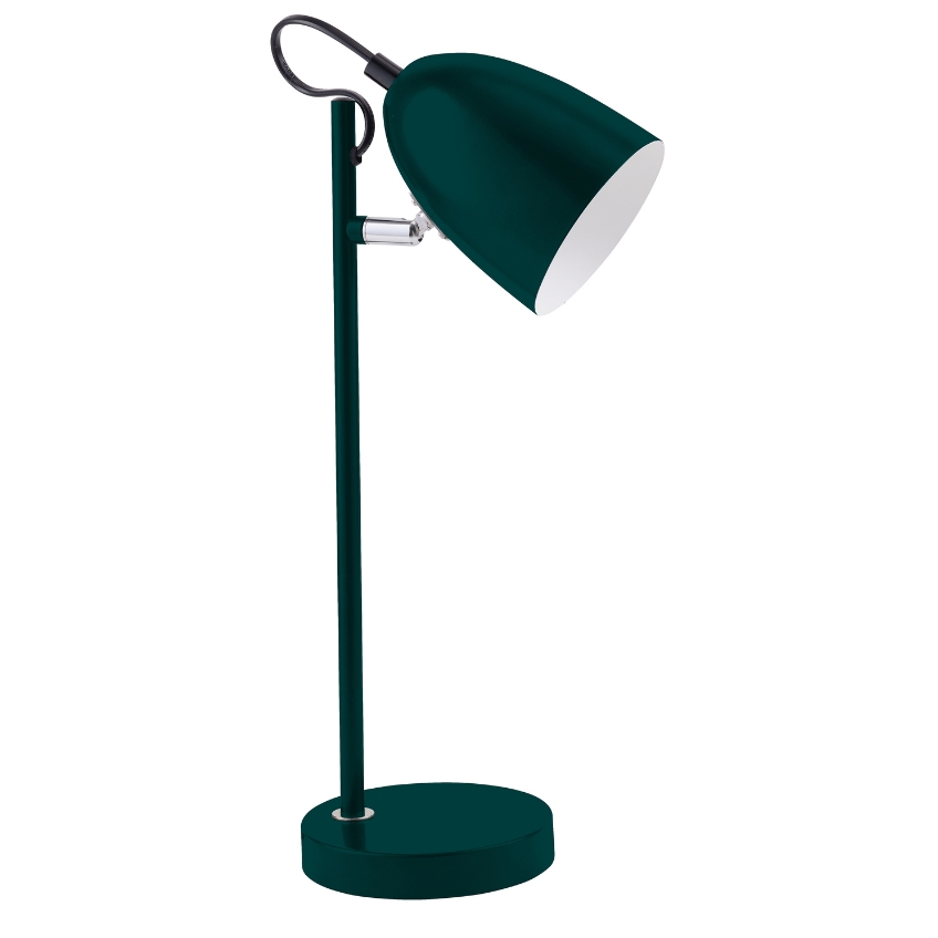 Zelená kovová stolní lampa Halo Design Yep! 37 cm