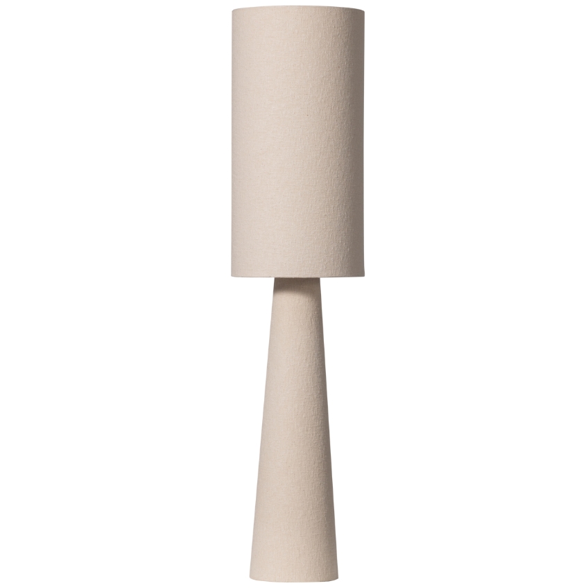 Hoorns Béžová kovová stojací lampa Lofa 130 cm