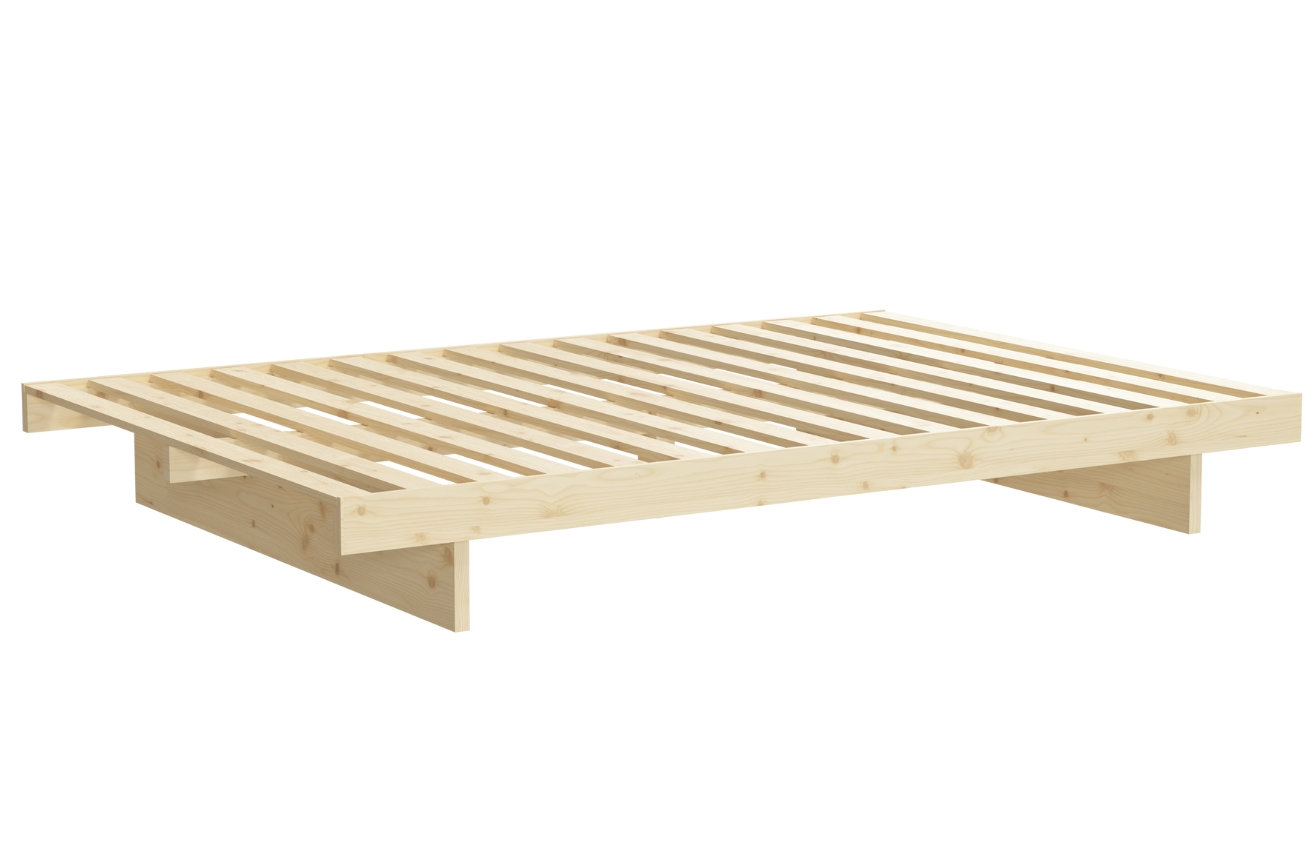 Dřevěná dvoulůžková postel Karup Design Kanso 140 x 200 cm