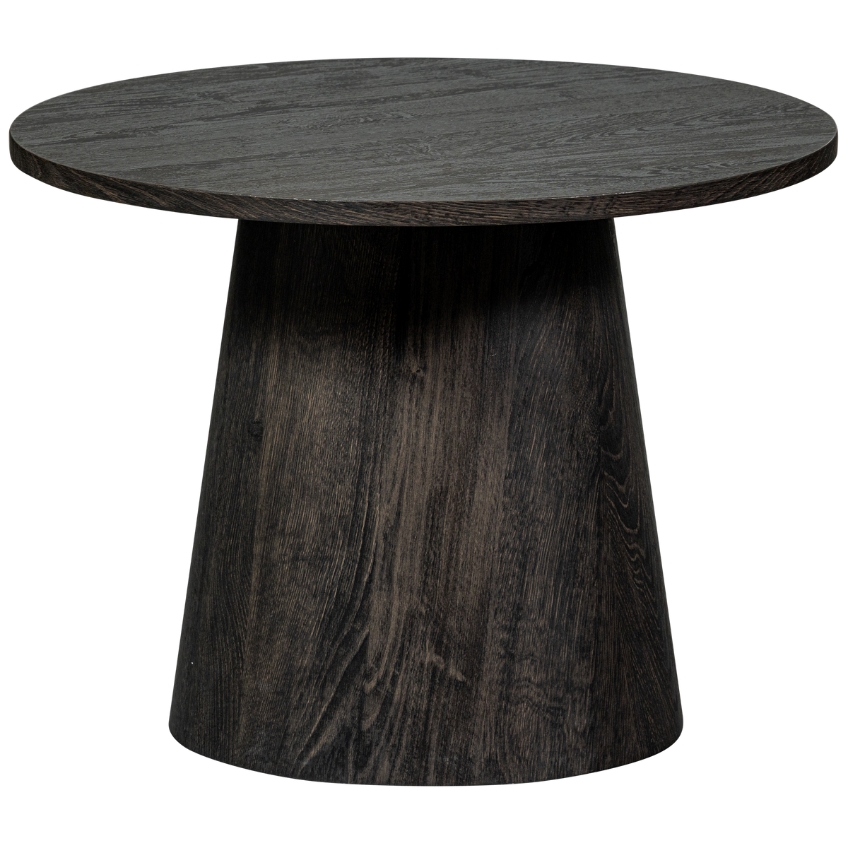 Hoorns Tmavě hnědý konferenční stolek Otivan 80 cm