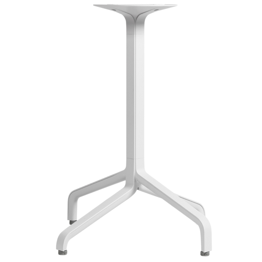 Nardi Bílá hliníková stolová podnož Frasca Mini 72 cm