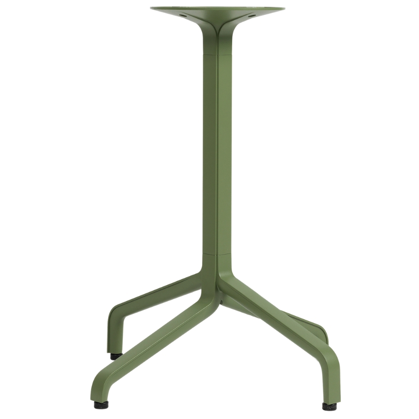 Nardi Zelená hliníková stolová podnož Frasca Mini 72 cm