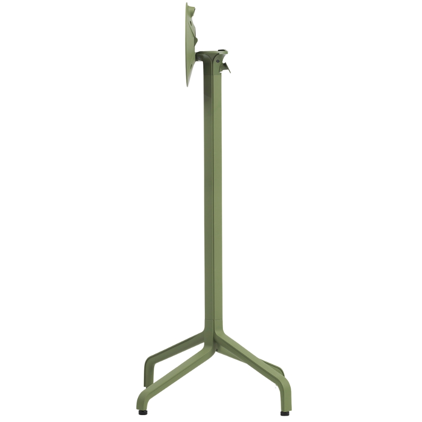 Nardi Zelená hliníková stolová sklápěcí podnož Frasca 107 cm